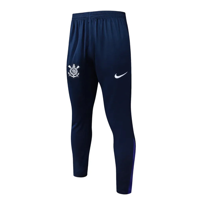 Conjunto Corinthians Zíper Curto Treino Roxo 2024/25
