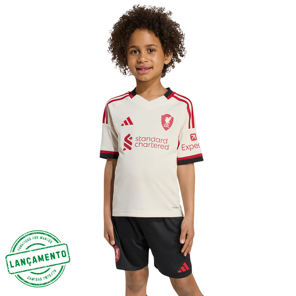 Kit Infantil Liverpool 25/26 Away