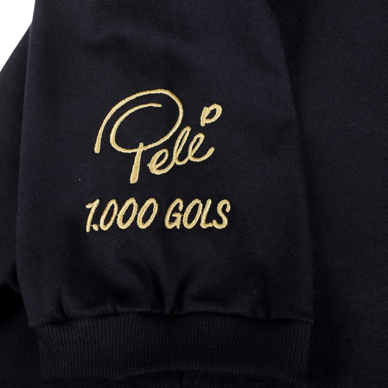 Camisa Santos Pelé Athleta Comemorativa 1000 Gols Preta