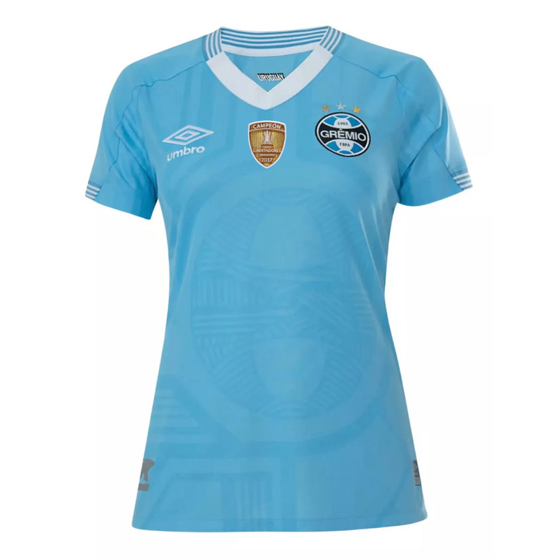 Camisa Feminina Grêmio 22/23 Azul Celeste