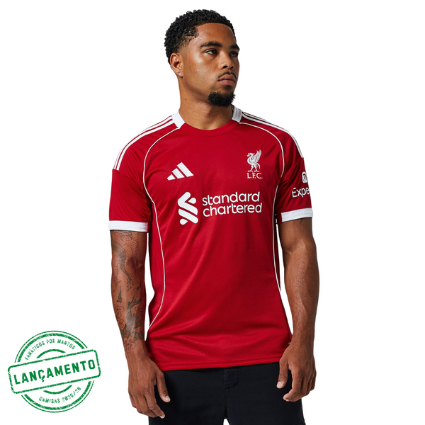 Camisa Liverpool 2025/26 Home