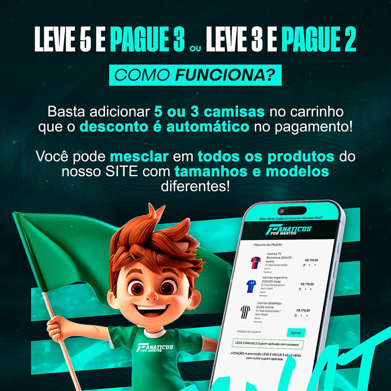 Kit Infantil Grêmio 25/26 Home