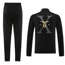 Conjunto Lazio Zíper Longo All Black